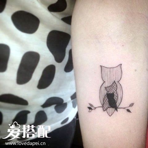 母女主题刺青纹身